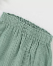 Elastic Waist Organic Cotton Toddler Short Muslin Bloomers 12M-4T